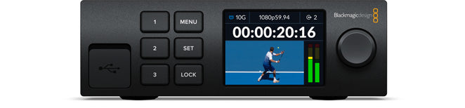 Blackmagic 2110 3G-SDI to IP Video Converter | 3x3G-SDI Input | Professional Broadcast & Live Streaming Equipment for Studio Productions & Remote Workflows
