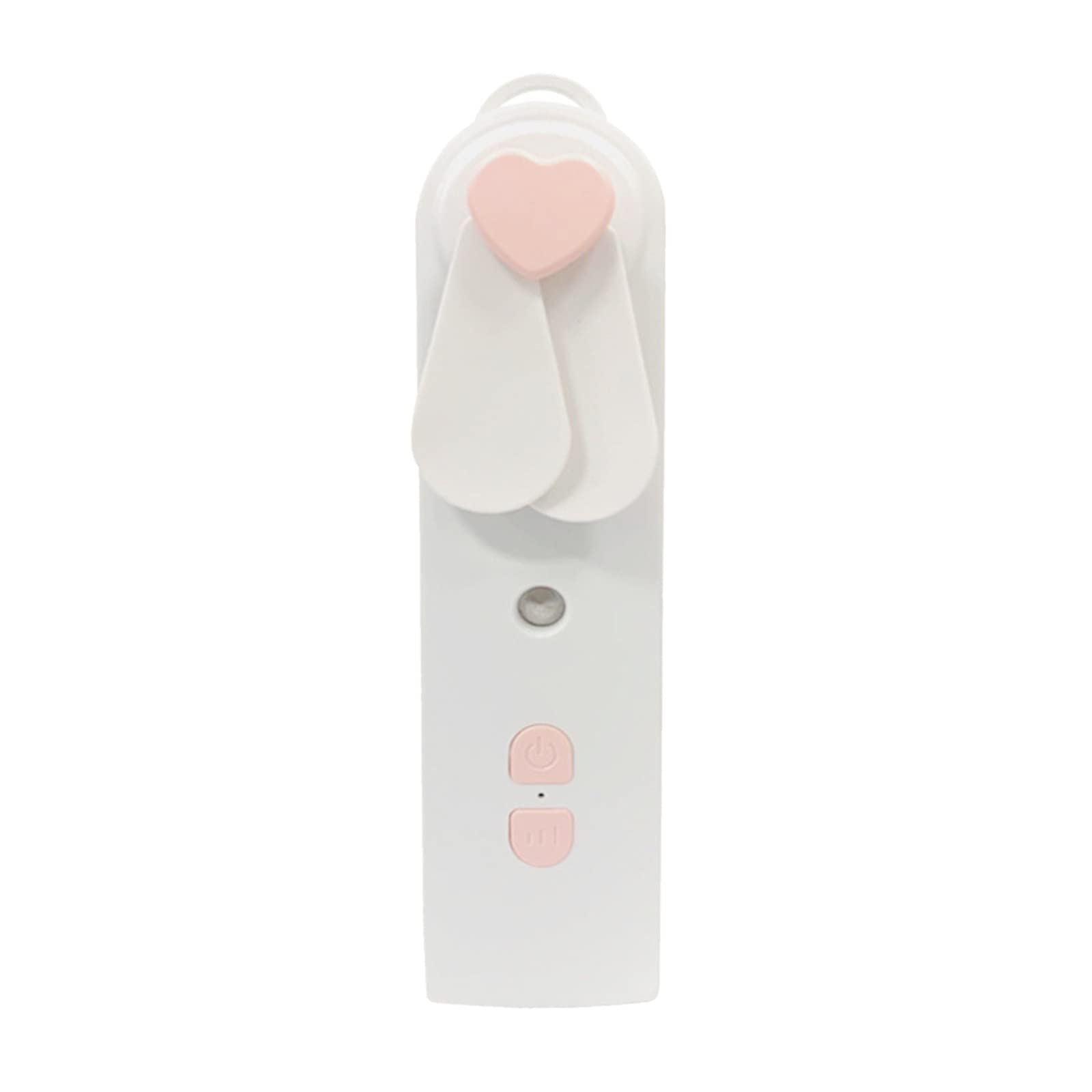 Portable Mini Air Cooler & Humidifier - Handheld Desktop Electric Fan for Summer Cooling | Small Home & Office Appliance | Perfect for Travel, Bedroom & Workspace (Pink, One Size)
