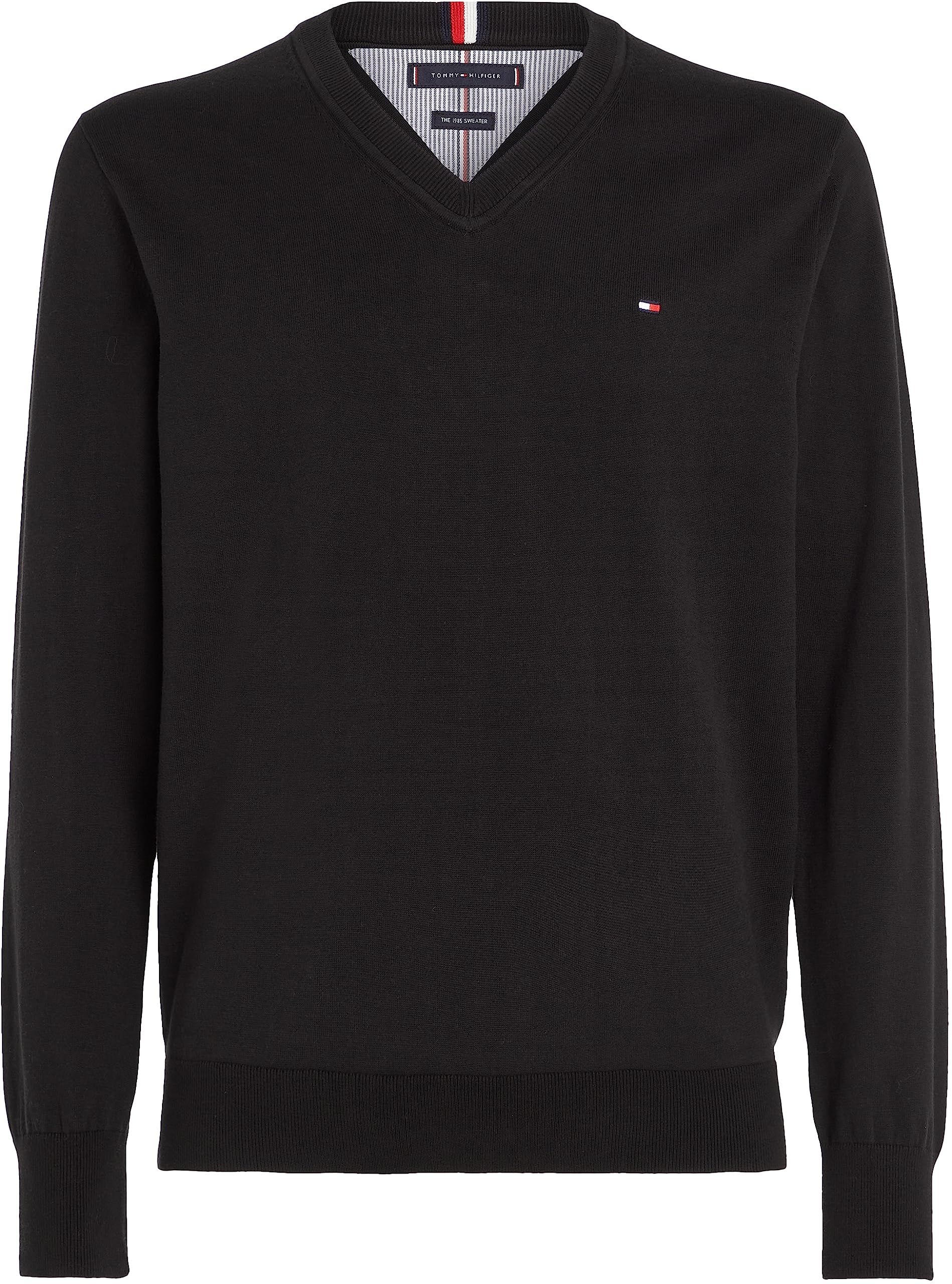 Tommy Hilfiger Men's Embroidered Logo Pullover - Casual Wear & Outings