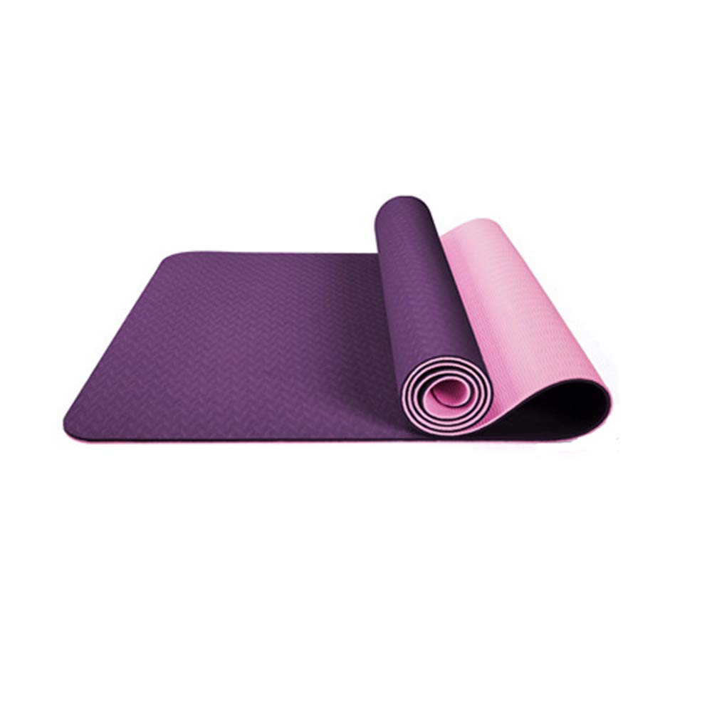Premium Non-Slip Yoga Mat for Women & Men - Extra Thick Eco-Friendly Exercise Mat with Carrying Strap - Ideal for Hot Yoga, Pilates, Home Workouts & Gym Sessions