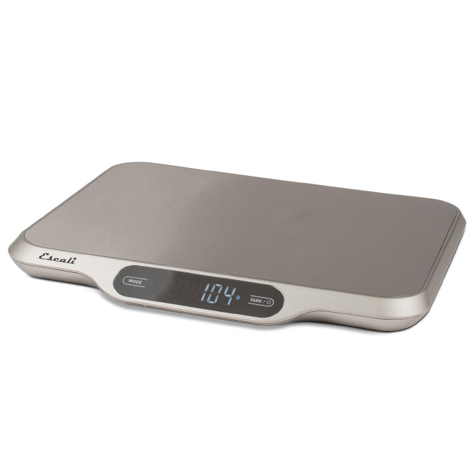 Escali Slimline Digital Kitchen Scale - 33lb Capacity, Precise Weight Measurement for Cooking, Baking, and Portion Control | Perfect for Home, Restaurant, and Commercial Use