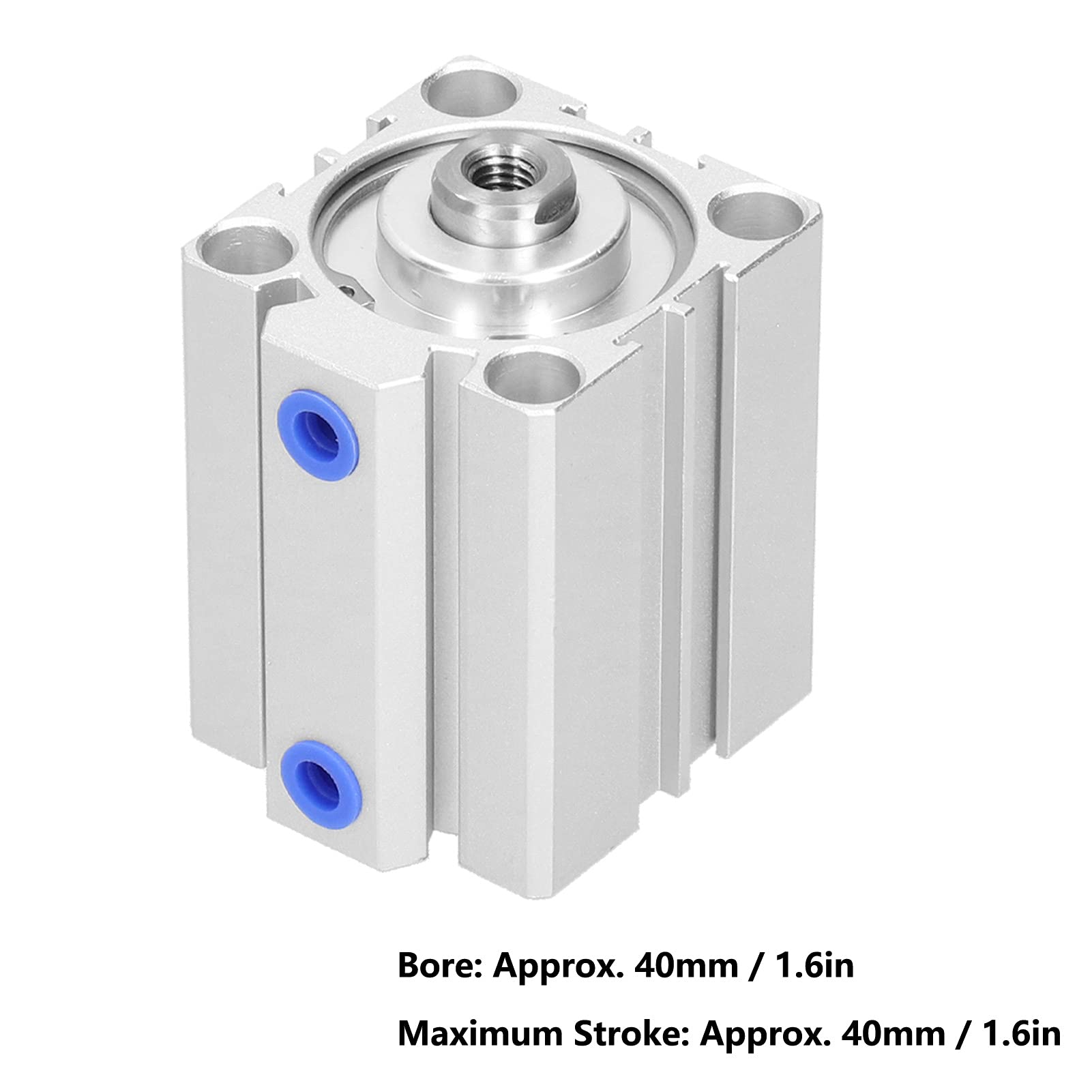 High Reliability Double Action Pneumatic Air Cylinder - Durable & Precise Guiding Performance for Industrial Automation & Machinery