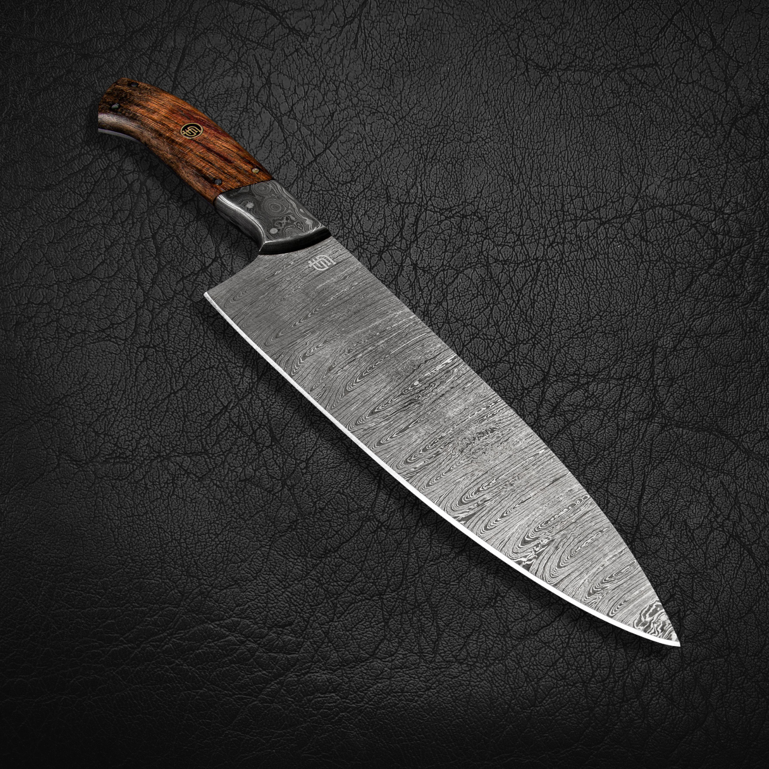 Premium 8-Inch Damascus Steel Chef Knife - Professional Kitchen Knife for Cooking, Slicing & Dicing - Perfect for Home Chefs & Culinary Enthusiasts - Ideal for Meat, Vegetables & Fruits Preparation