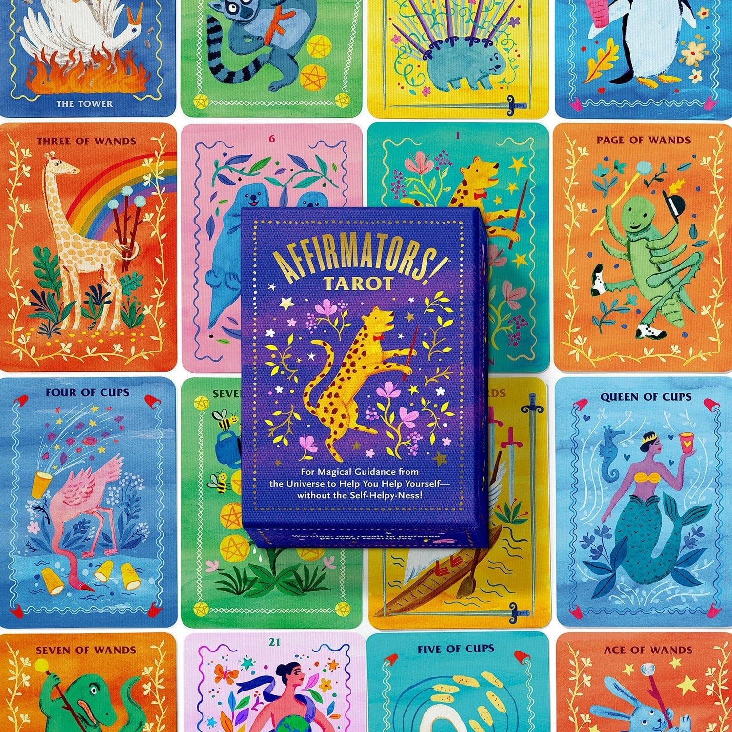 Affirmators! Positive Affirmation Tarot Deck - Inspirational Cards for Daily Motivation, Meditation & Self-Care