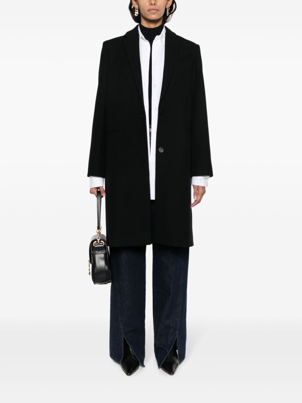 Black Closed Coats for Women & Men - Stylish Winter Outerwear for Cold Weather & Outdoor Activities