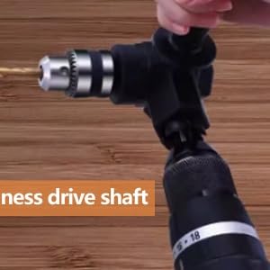 90 Degree Right Angle Drill Attachment - Professional Cordless Drill Extension for Tight Spaces & Corners | Perfect for Cabinets, Shelves, and Hard-to-Reach Areas