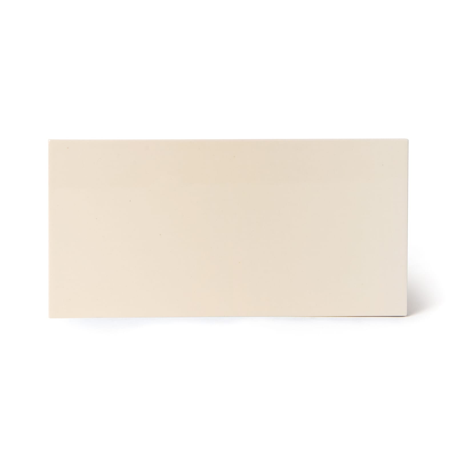 VYNER Tiles Sample - Ecru Color Ceramic Tile for Kitchen Backsplash & Bathroom Wall - Home Renovation & DIY Projects