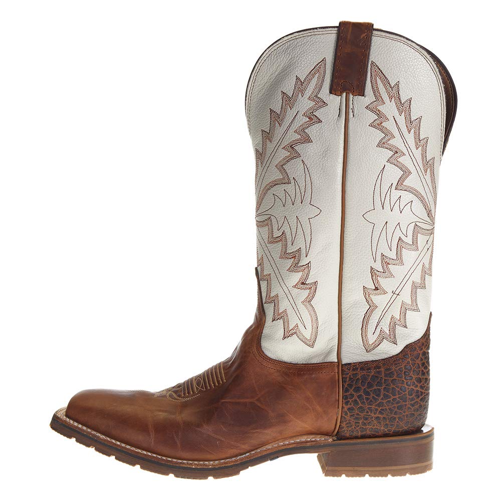 Tony Lama Men's Antonio Western Boots - Genuine Leather Cowboy Boots for Men | Durable & Comfortable for Riding, Work & Casual Wear