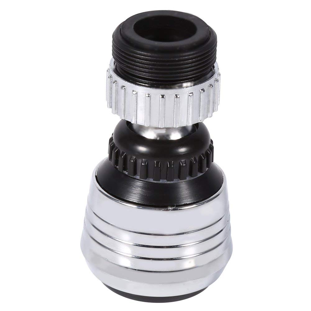 360 Degree Rotating Faucet Nozzle with Water Filter - Adjustable Kitchen Sprayer Head for Water Saving - Perfect for Kitchen Sink, Bathroom Sink, Dish Washing & Garden Use