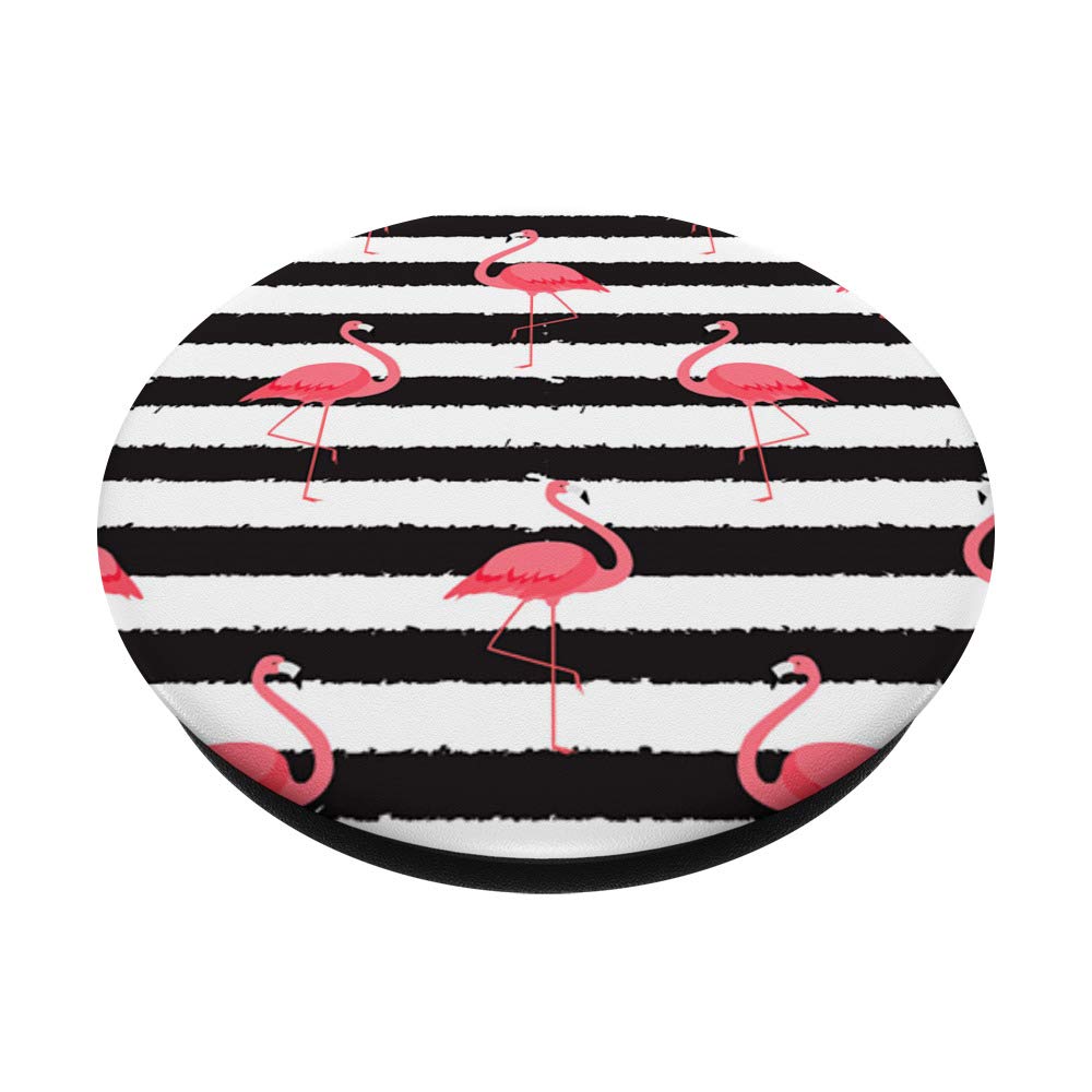 Flamingo PopSockets PopGrip - Swappable Phone Grip for iPhone, Samsung & Tablets | Secure Hold for Texting, Gaming & Taking Photos