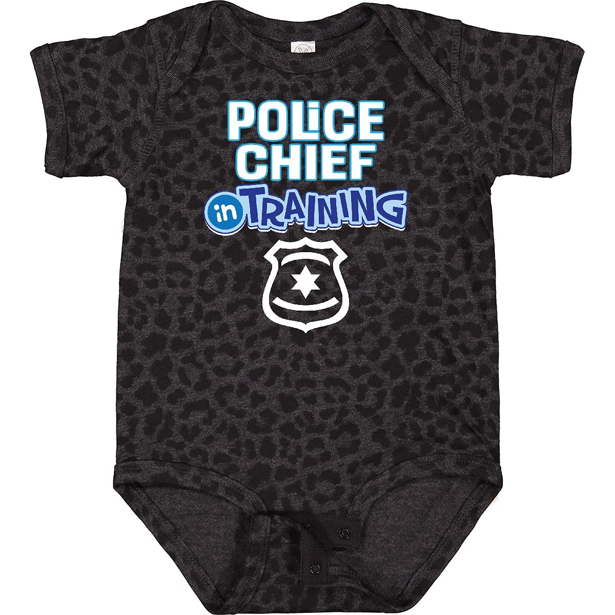 Inktastic Police Chief in Training Baby Bodysuit - Cute Police-Themed Onesie for Boys & Toddlers - Perfect for Dress-Up, Role Play & Special Occasions