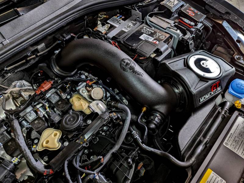aFe 2022 Volkswagen GTI MKVIII 2.0L Turbo Momentum GT Cold Air Intake System with Pro DRY S Air Filter - Performance Upgrade for Street & Track Racing