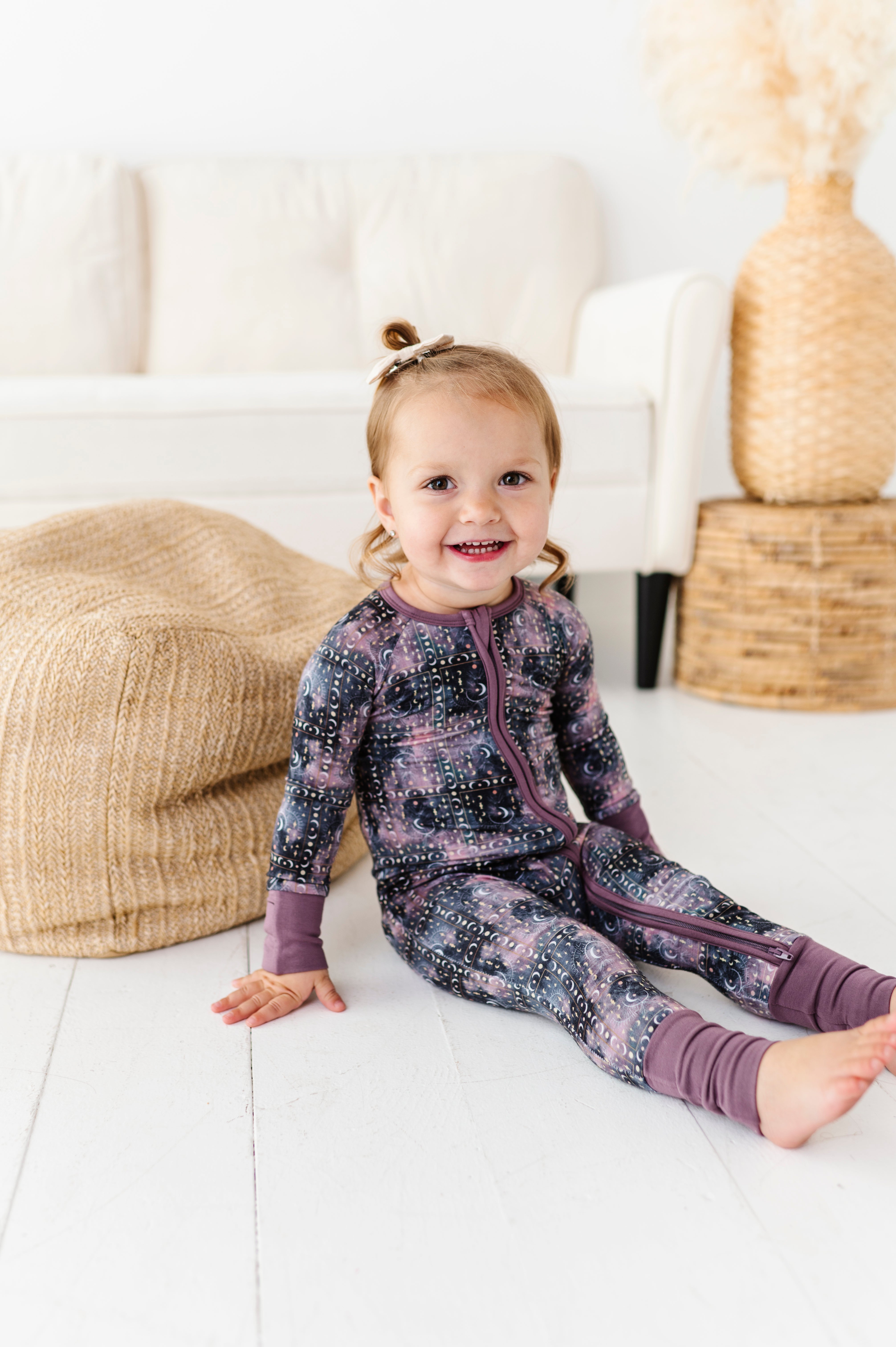 Ritual Zip Romper - Baby One Piece Pajamas with Zipper, Soft Cotton Sleepsuit for Newborns & Infants - Perfect for Nighttime & Nap Time Comfort