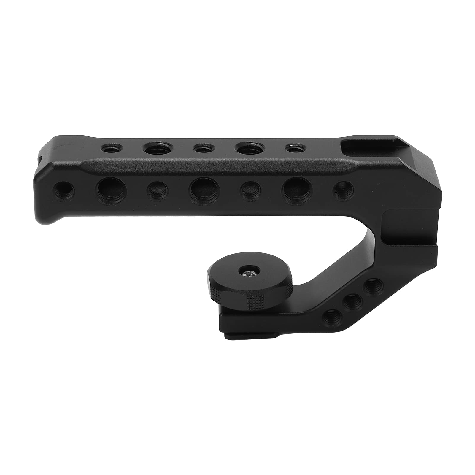 Xirfuni DSLR Camera Rig Top Handle with Cold Shoe Mount - Lightweight Aluminum Alloy Grip for Microphones & Accessories - Perfect for Photography, Videography & Film Making