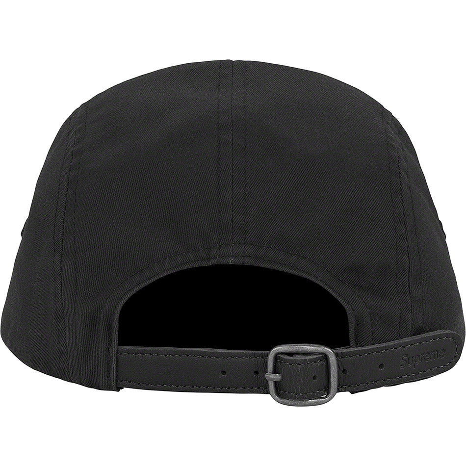 Supreme SS23 Washed Chino Twill Camp Cap - Black | Streetwear Fashion Hat for Men, Casual Outdoor Wear & Urban Style Accessory