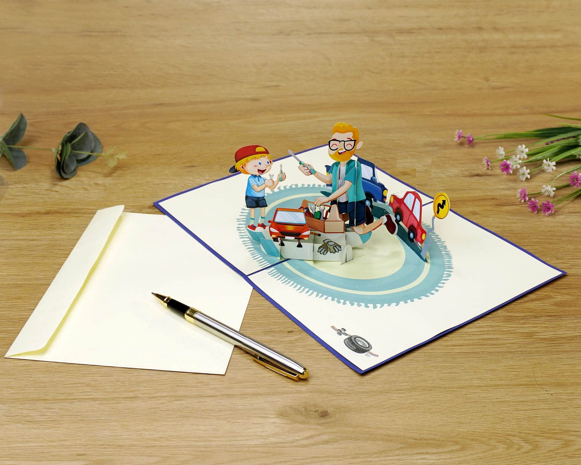 3D Grill BBQ Greeting Card for Men - Birthday, Father's Day, Anniversary Gift for Him, Boyfriend, Husband, Dad, Son | Unique Pop-Up Card for BBQ Lovers & Outdoor Cooking Enthusiasts | Perfect for Summer Parties & Grilling Events