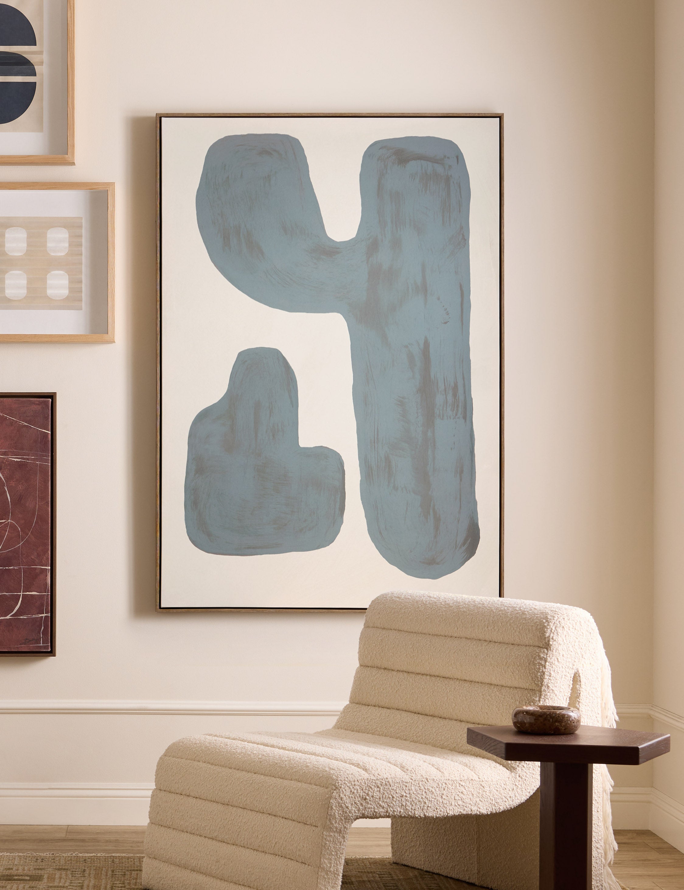 Bobby Berk Ambiguity II Modern Abstract Wall Art Canvas Print - Perfect for Living Room, Bedroom & Office Decor