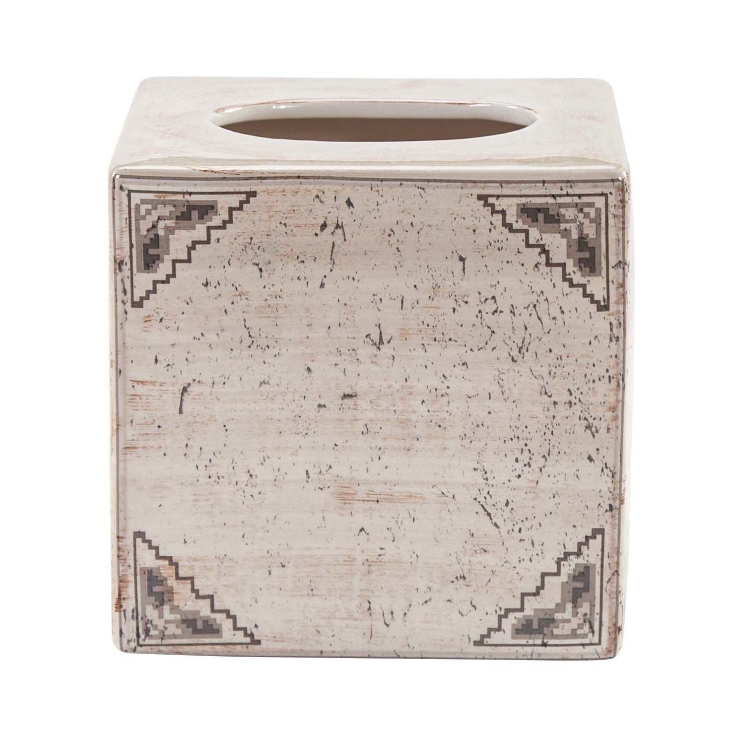 Ceramic Tissue Box Holder - Elegant Home Decor for Living Room, Bedroom, or Bathroom - Handmade Dakota Pottery Tissue Dispenser with Non-Slip Base - Perfect for Home, Office, or Gift Giving