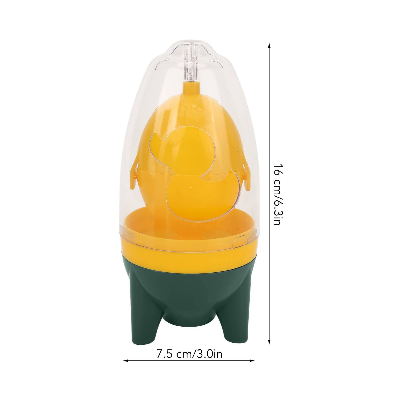 BORDSTRACT Egg Spinner - Portable Golden Egg Maker with High Torsion Rotation, Homogeneous Mixer for Baking & Cooking (Dark Green) - Perfect for Kitchen, Restaurants & DIY Egg Decorations