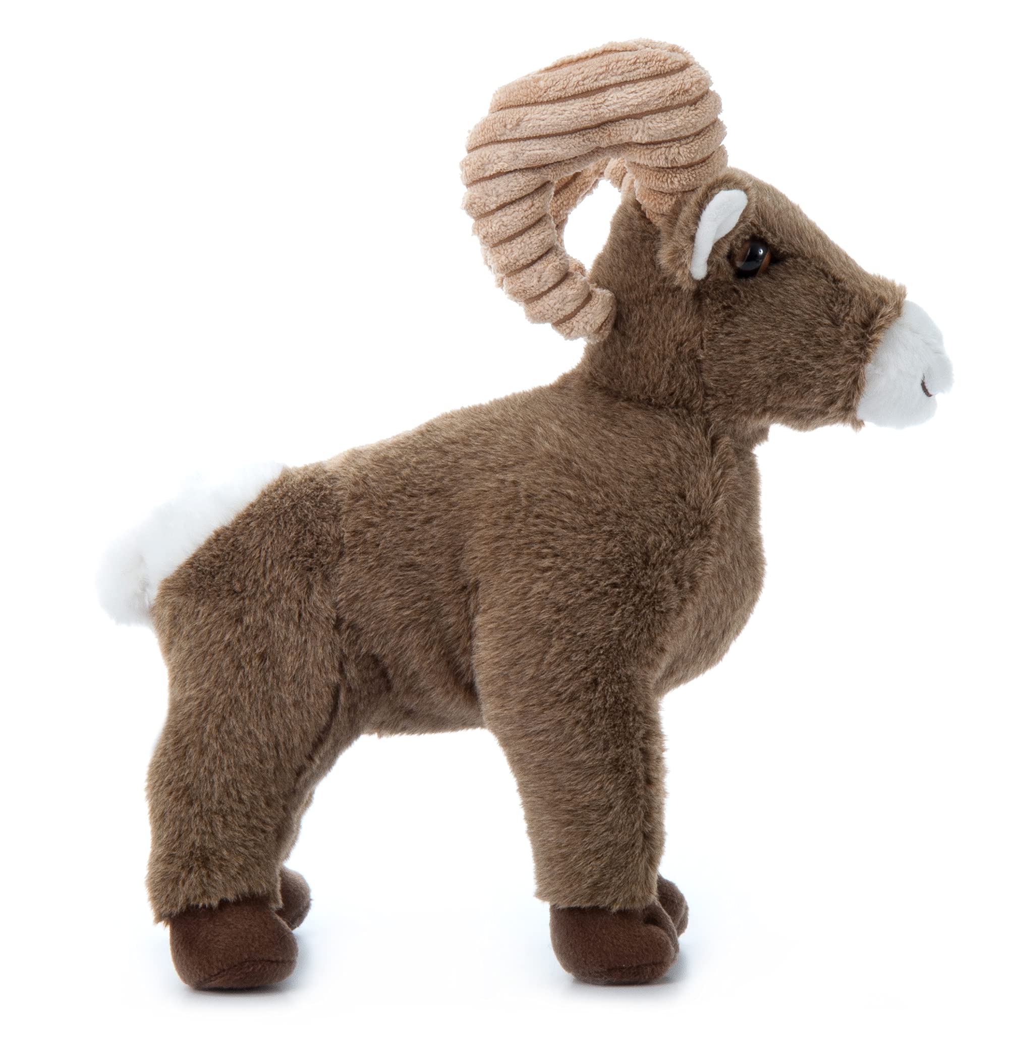 12-inch Big Horn Sheep Stuffed Animal Plush Toy - Wild Onez Zoo Collection | Soft & Cuddly Kids Gift for Birthday, Nursery Decor & Adventure Play | Perfect for Animal Lovers, Themed Parties & Educational Playtime