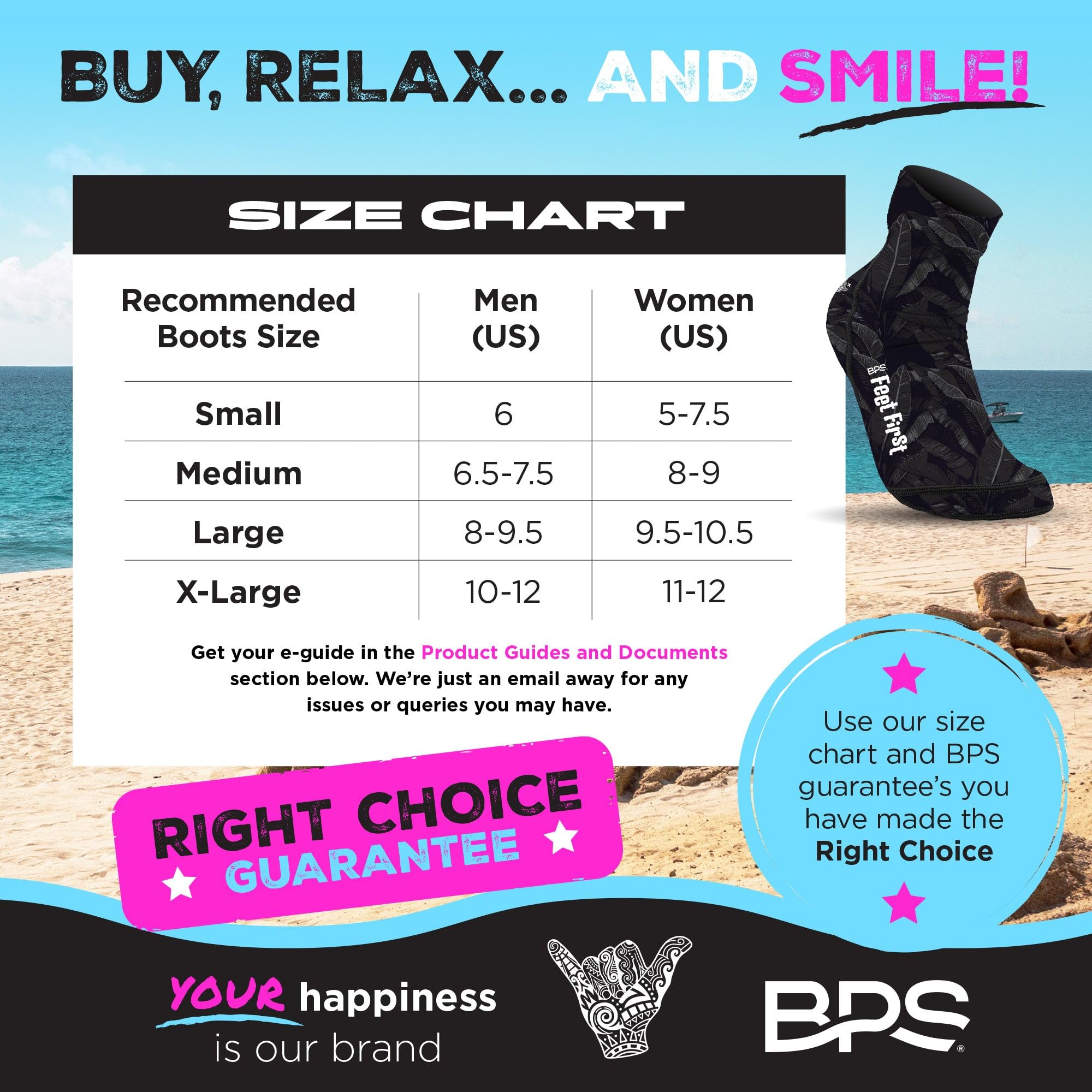 BPS New Zealand 'Feet First' Beach Volleyball Soccer Sand Socks - Water Sports Footwear with Flexible Kevlar Soles for Men & Women - Perfect for Beach, Volleyball, Surfing and Outdoor Activities