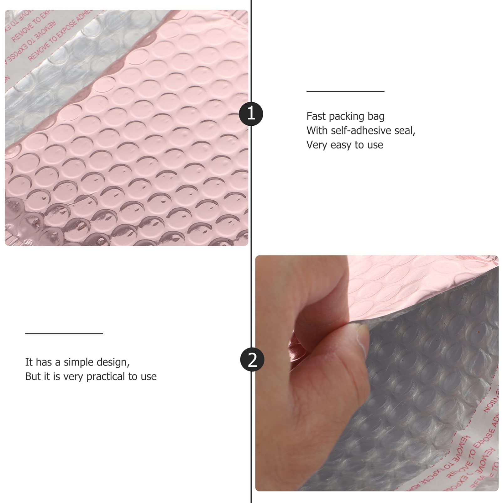 TOYANDONA 25 Pack Padded Mailing Envelopes - Bubble Mailers for Shipping, Books, Documents | Durable & Waterproof Packaging for Ecommerce, Online Stores, Small Businesses
