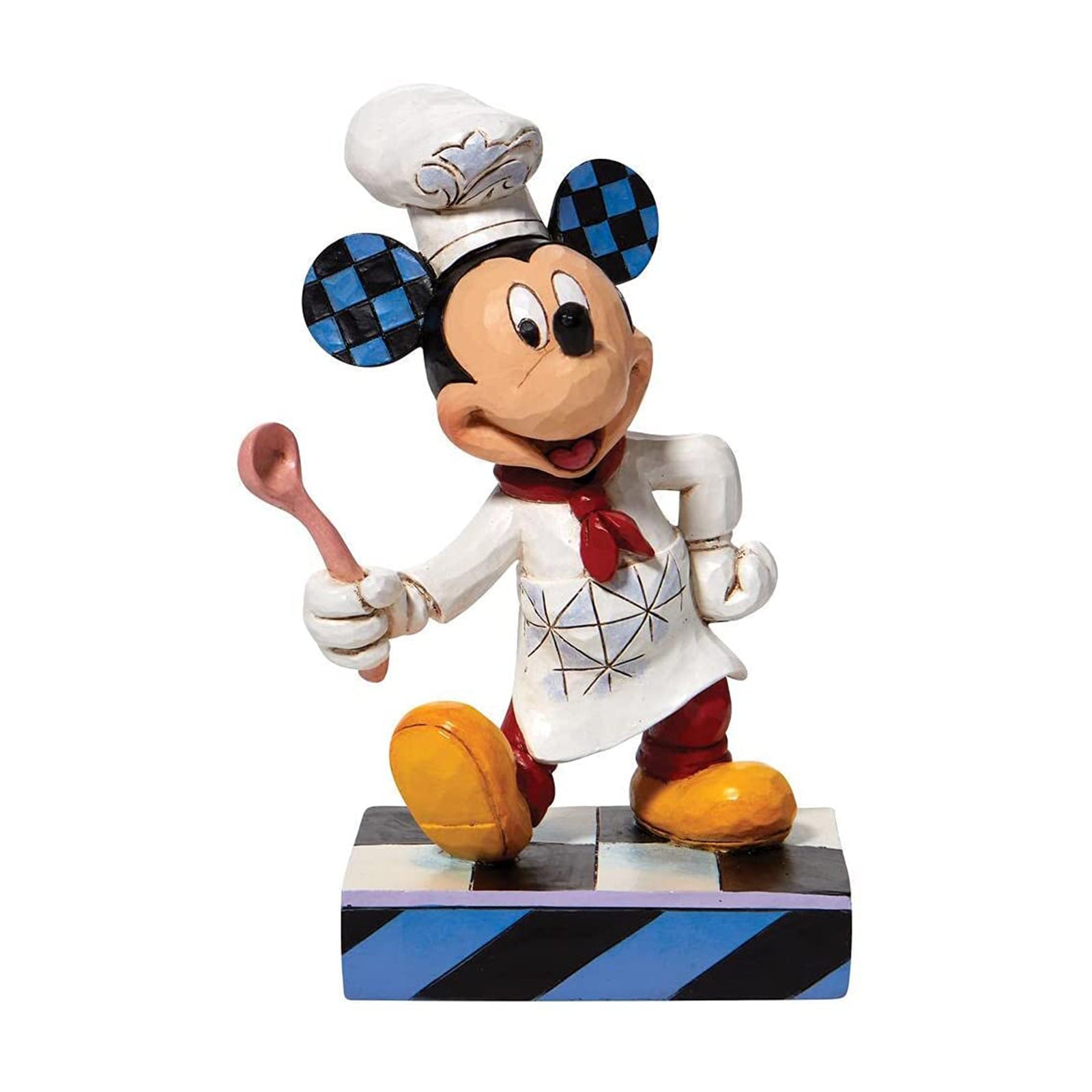 Enesco Disney Traditions Mickey Chef Bon Appetit Figurine Set - Perfect for Disney Collectors, Kitchen Decor & Gift Giving
