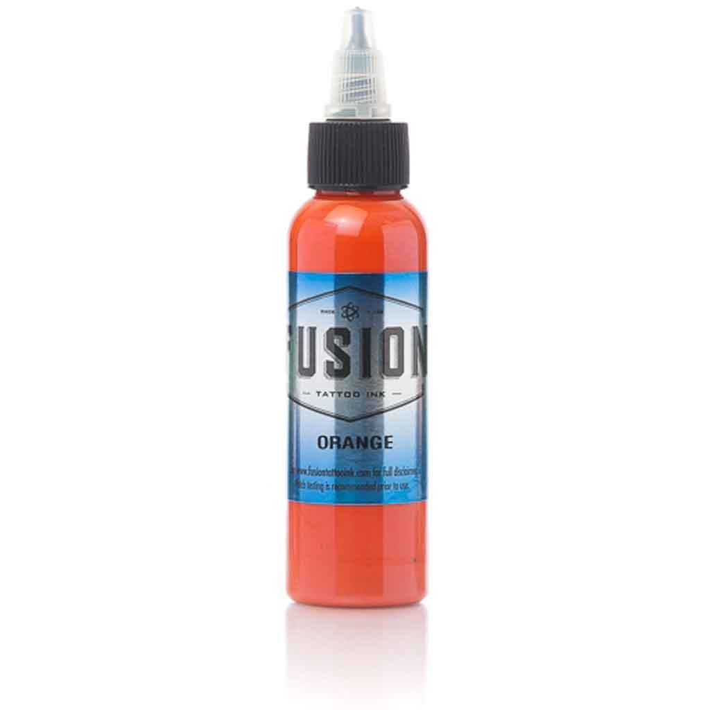 Orange Fusion Ink 1 oz - Premium Water-Based Screen Printing Ink for DIY Crafts, T-Shirts & Fabric Art | Perfect for Home Projects & Small Businesses