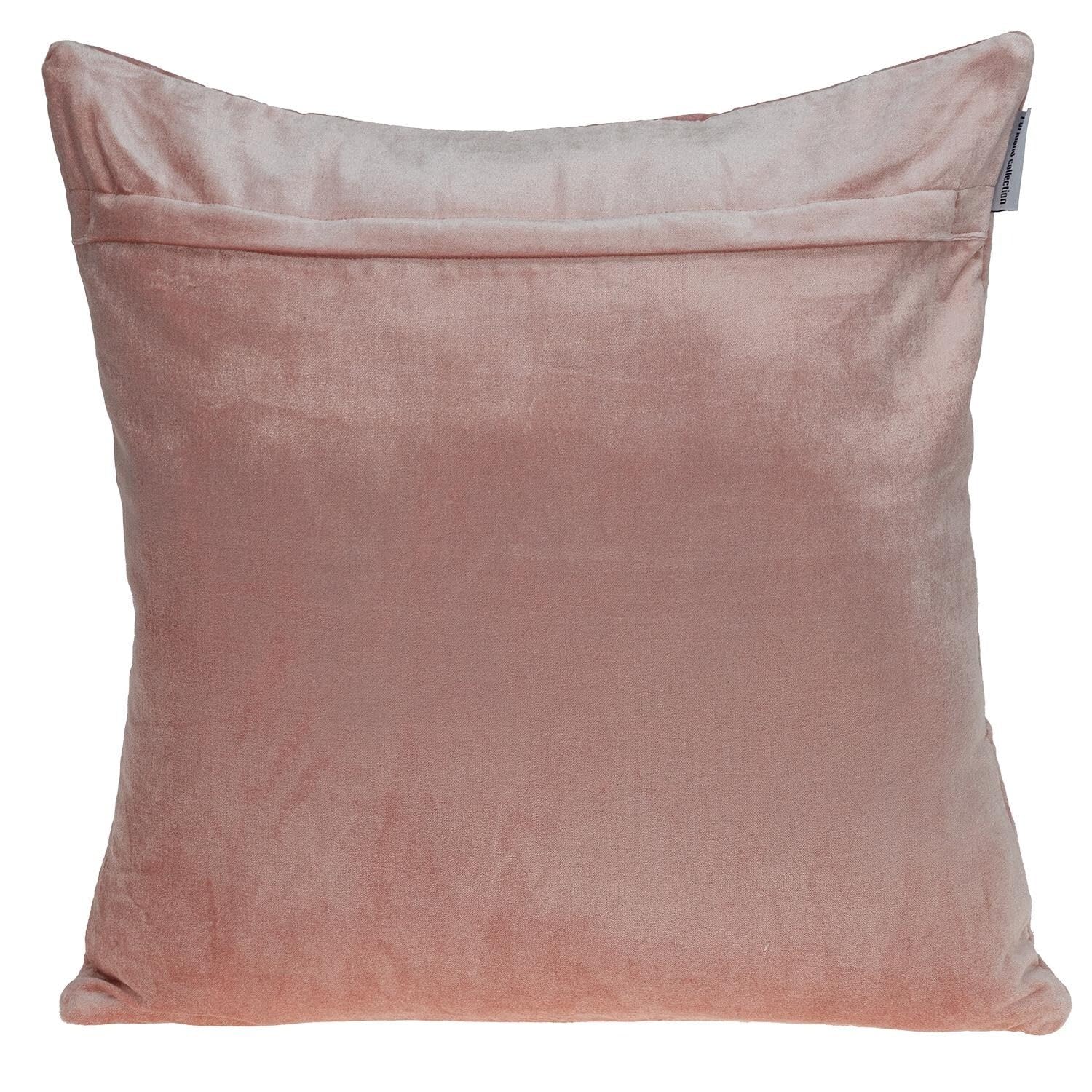 Zoe Transitional Pink Throw Pillow - Soft Decorative Cushion for Sofa, Bed & Home Decor - Perfect for Living Room, Bedroom & Nursery Accents