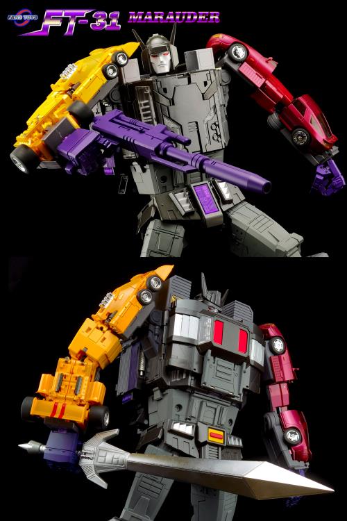 Fans Toys FT-31E Bandit Combiner Action Figure - Transformers Masterpiece Collectible Toy for Fans & Display Scenes