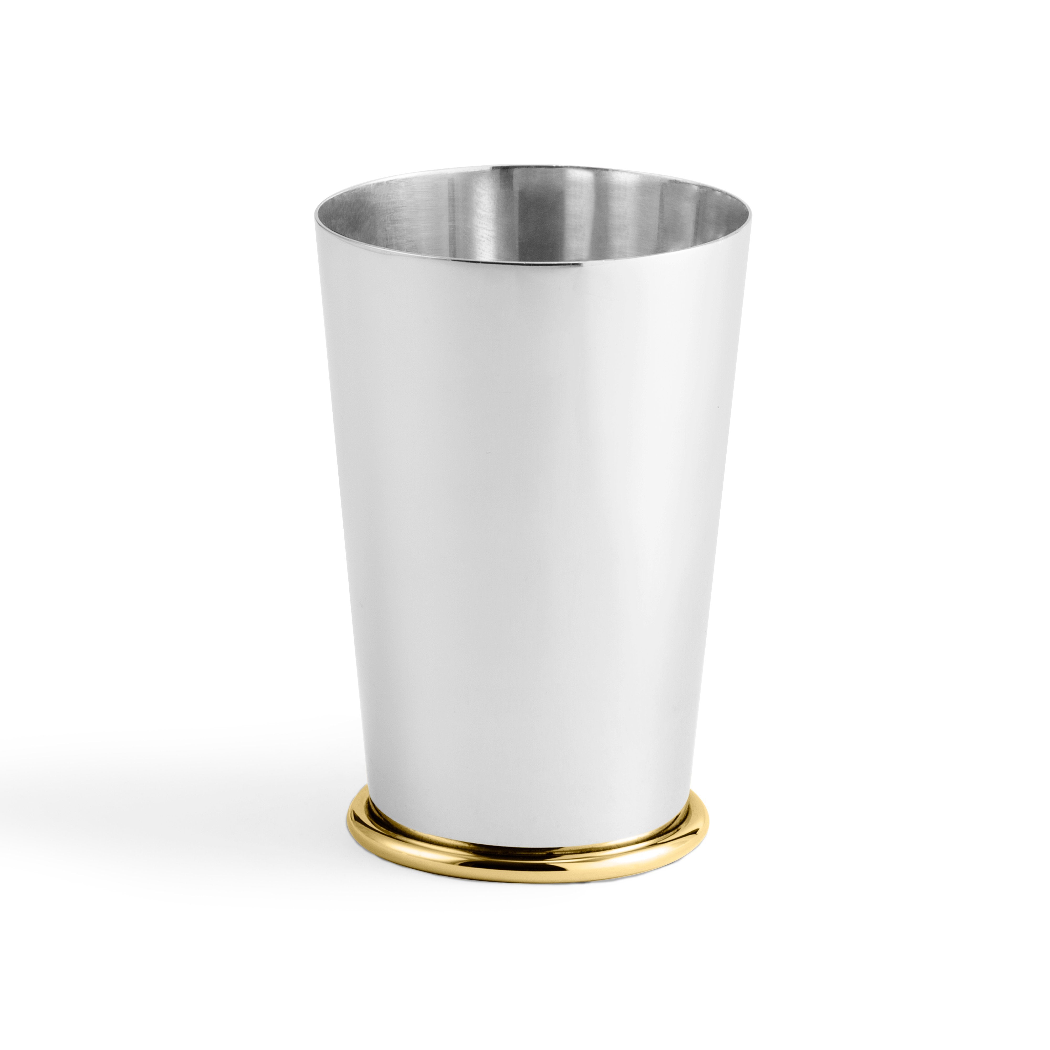 Elegant Calla Lily Metal Cup - Stainless Steel Floral Design Drinking Mug for Coffee, Tea & Beverages - Perfect for Home, Office & Outdoor Use