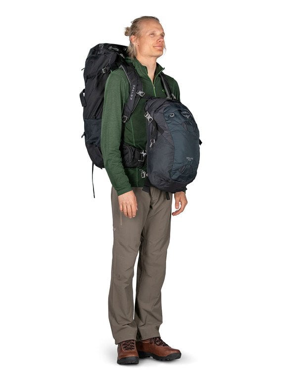 Osprey Farpoint Trek 55 Travel Backpack - Lightweight Hiking Pack for Men & Women - Perfect for Camping, Backpacking & International Travel