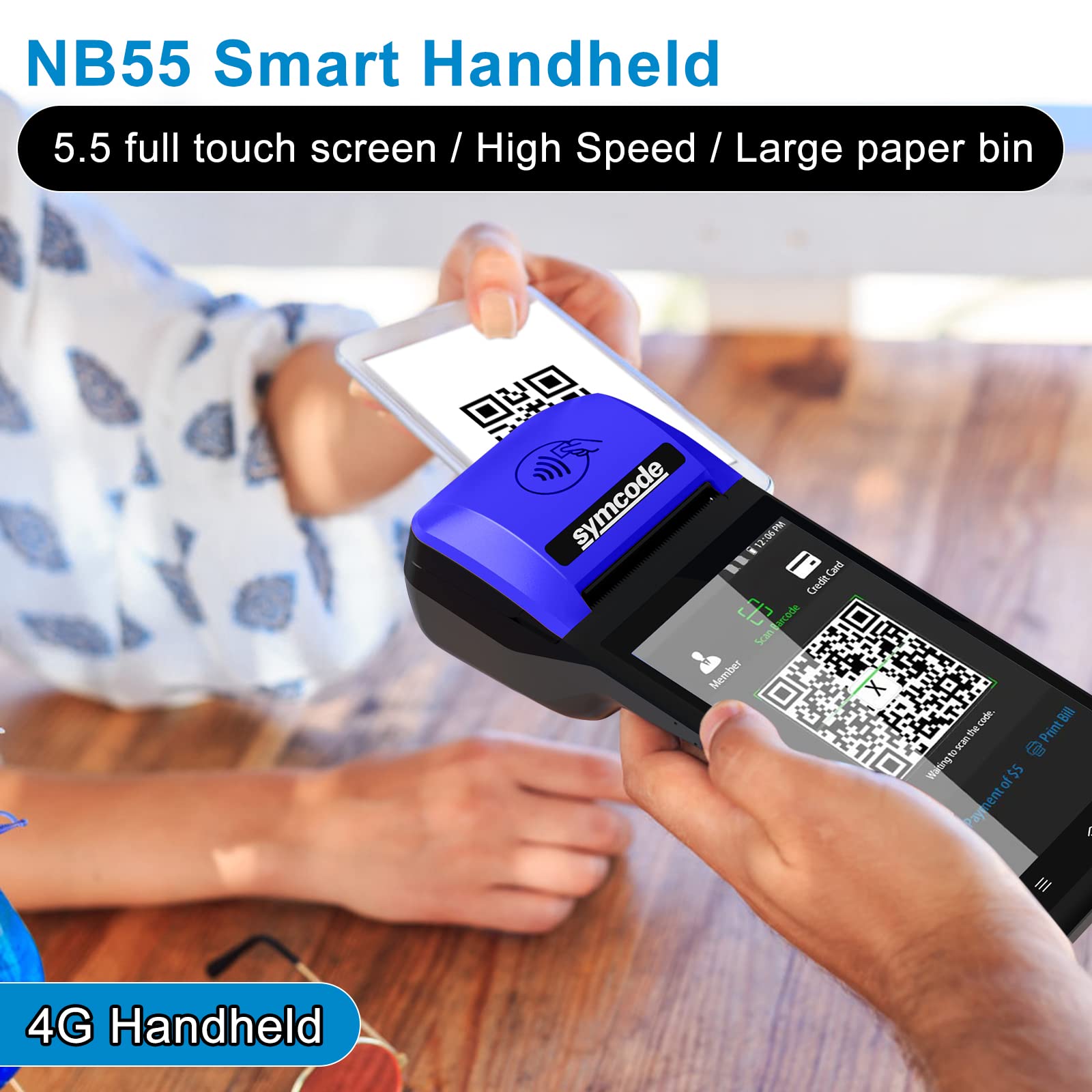 58mm Thermal Receipt Printer with 5.5