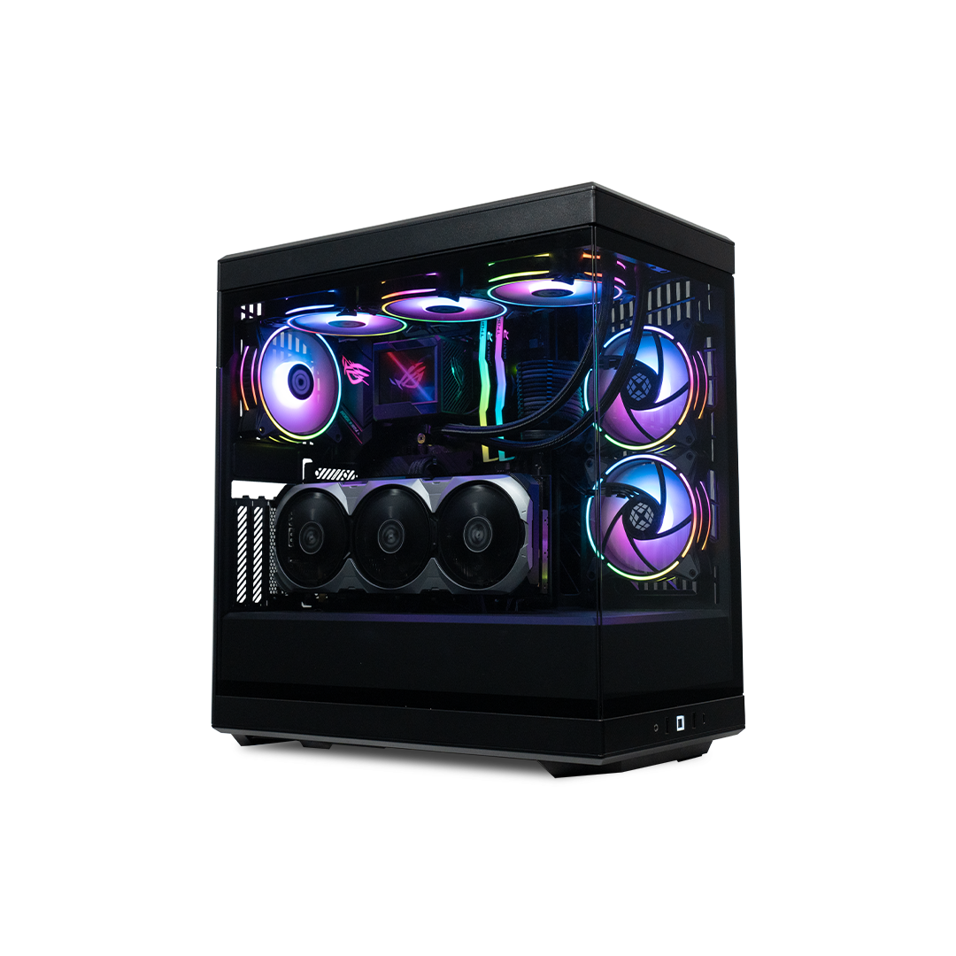 XOTIC PC G6 HYTE Y40 Premium Ready-to-Ship Gaming Desktop with AMD B550 & DDR4 RAM - High Performance PC for 4K Gaming, Streaming & Content Creation