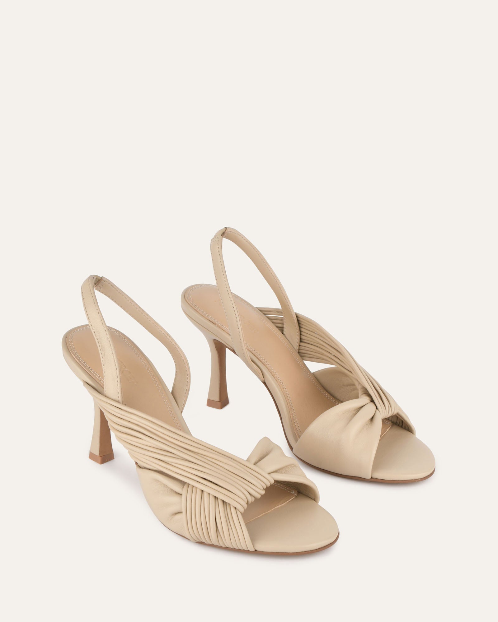 Lucky Women's High Heel Sandals - Genuine Leather Strappy Dress Sandals for Weddings, Parties & Evening Events