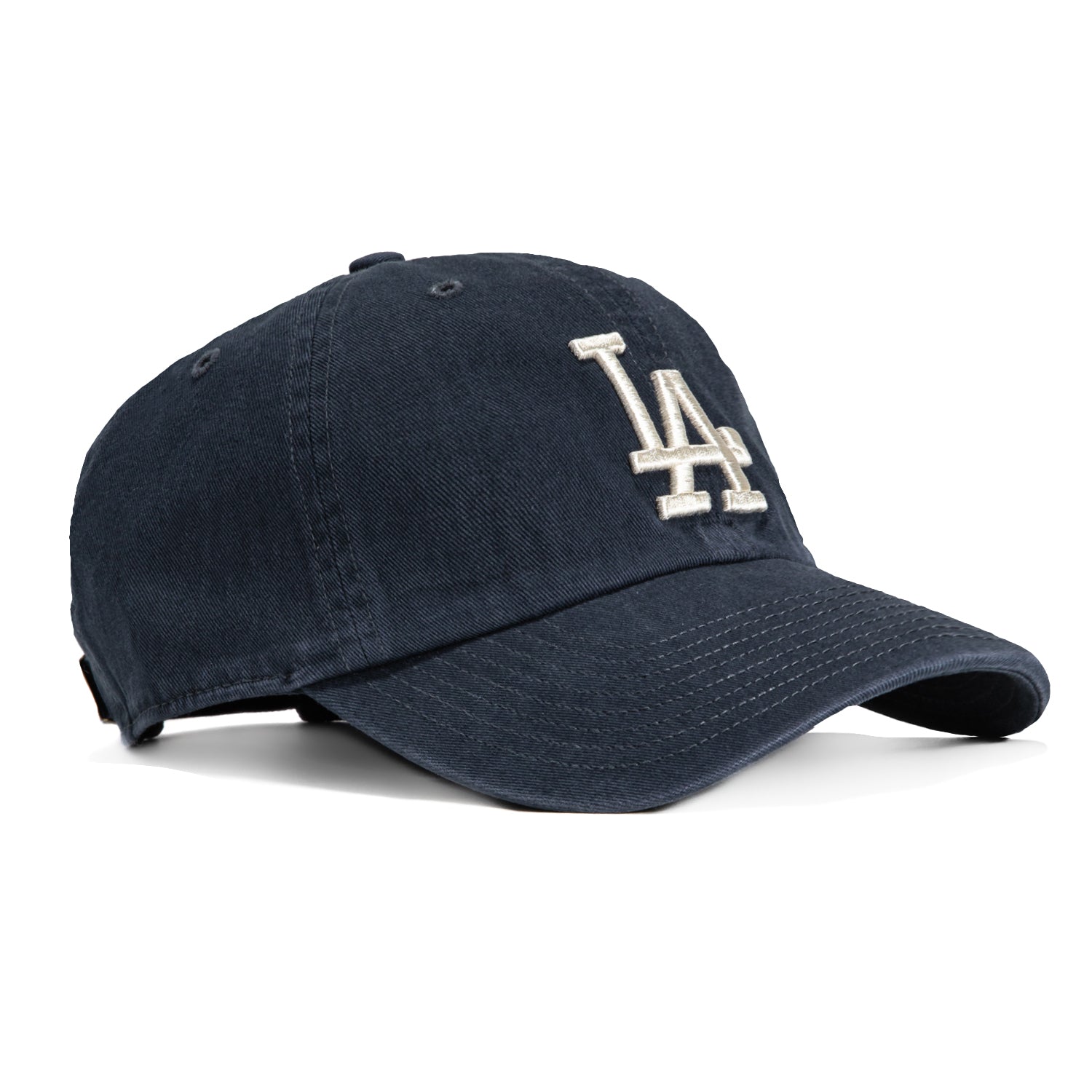 47 Brand Los Angeles Dodgers Cleanup Adjustable Baseball Cap - Light Navy Blue | Adjustable Snapback Hat for Men & Women | Perfect for Baseball Games, Outdoor Activities & Casual Wear