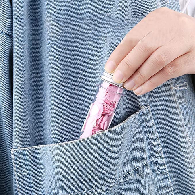 Portable Paper Soap Bottle for Hand Washing - Multi-Design Travel Soap Sheets (Pack of 6) | Eco-Friendly, Soft Bath Solution for Camping, Hiking & On-the-Go Hygiene