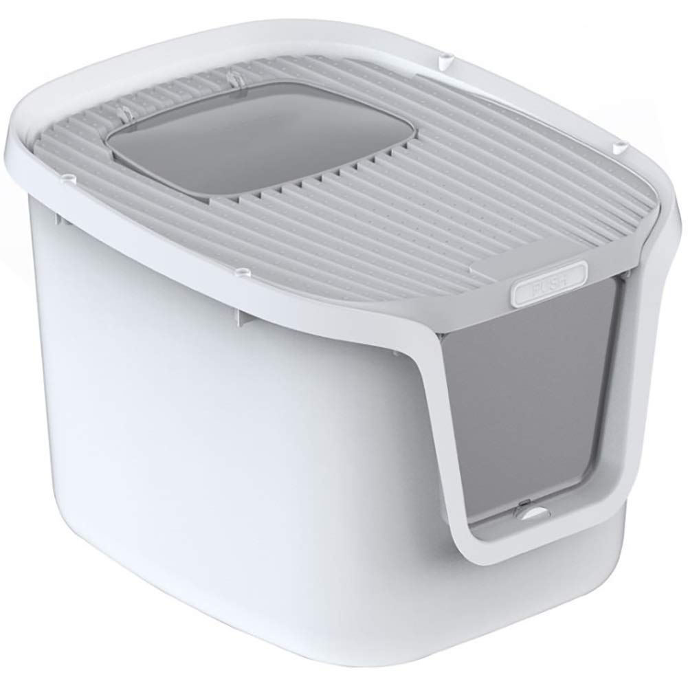 Foldable Portable Waterproof Cat Litter Box for Travel - Easy Clean Washable Cat Litter Tray with Carrier Handle | Perfect for Outdoor Trips, Camping & Car Rides with Your Pet