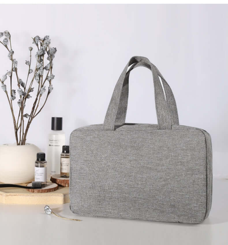 Waterproof Hanging Foldable Travel Toiletry Bag for Women & Men - Perfect for Camping, Gym, and Vacation Trips | A1352