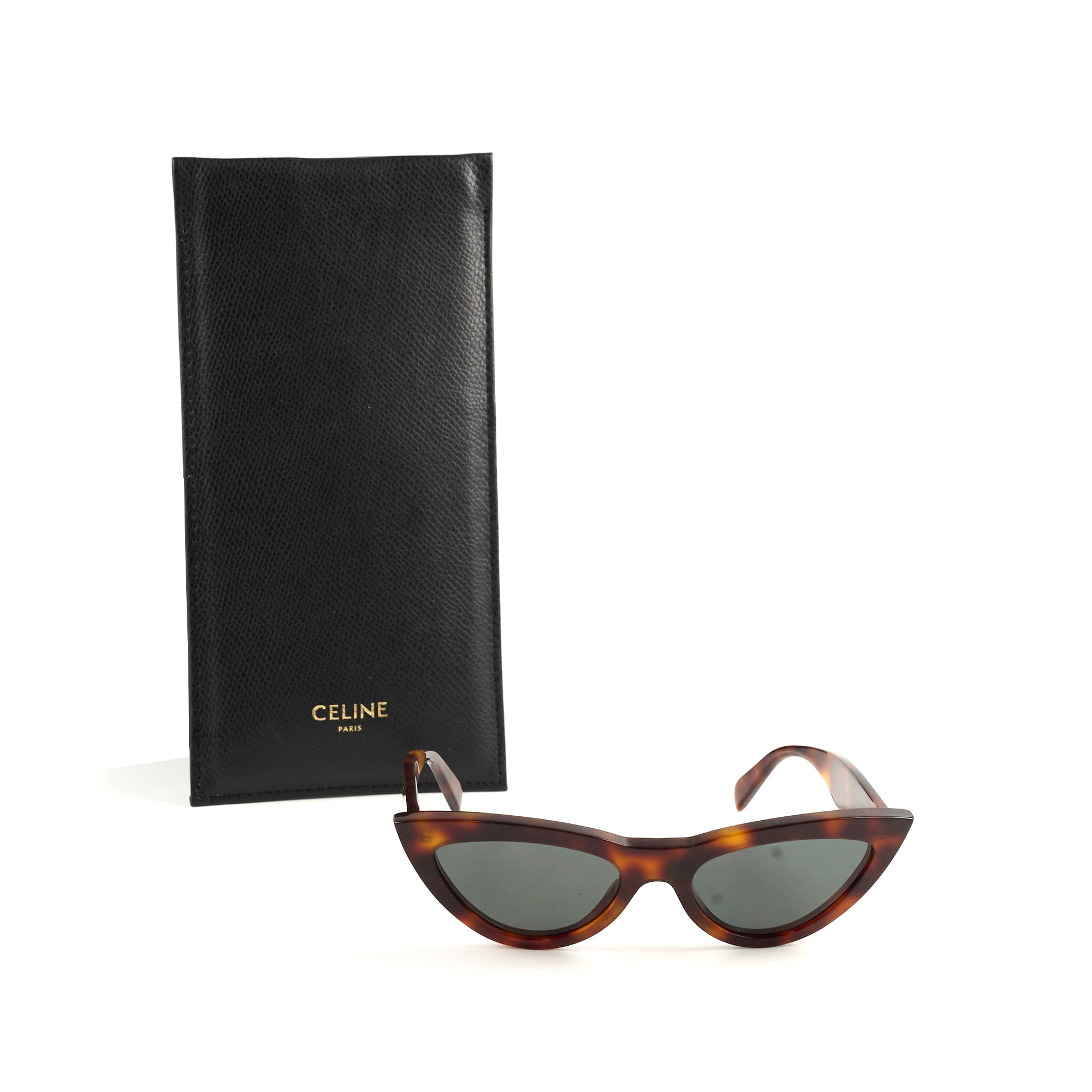 Celine Tortoiseshell Sunglasses for Women - Classic Designer Shades for Fashion & UV Protection - Perfect for Beach, Driving & Outdoor Activities
