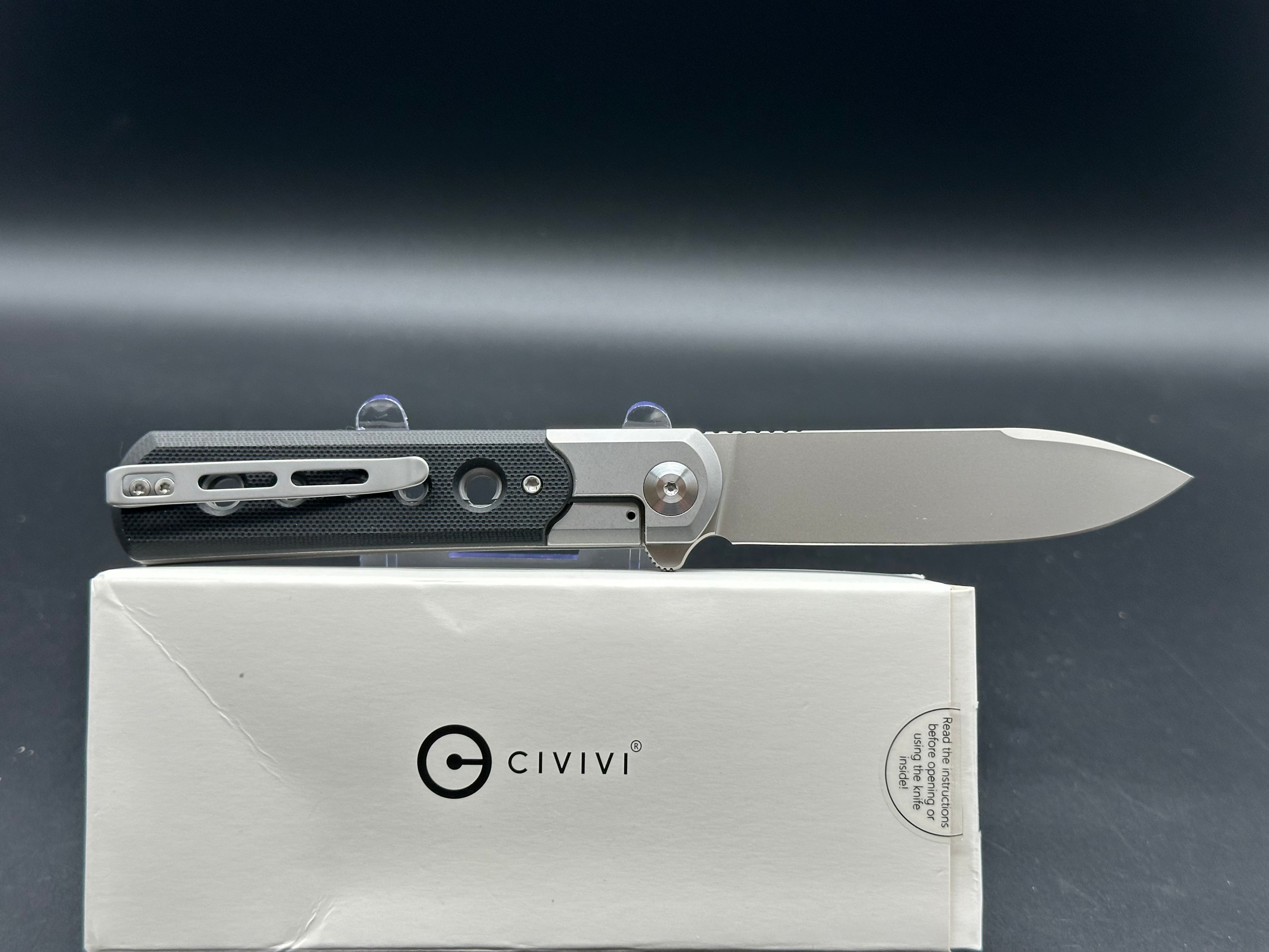 CIVIVI Banneret Frame Lock Folding Knife - 3.7