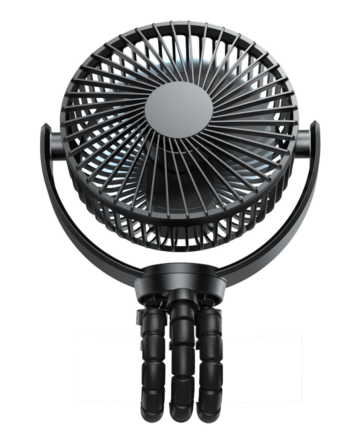 Dorobeen Portable Stroller Fan with 5000mAh Rechargeable Battery - 3-Speed Baby Stroller Fan for Travel, Car Seat, Office Desk & Outdoor Activities | Cooling Solution for Hot Weather, Infant Comfort & Nursery Use