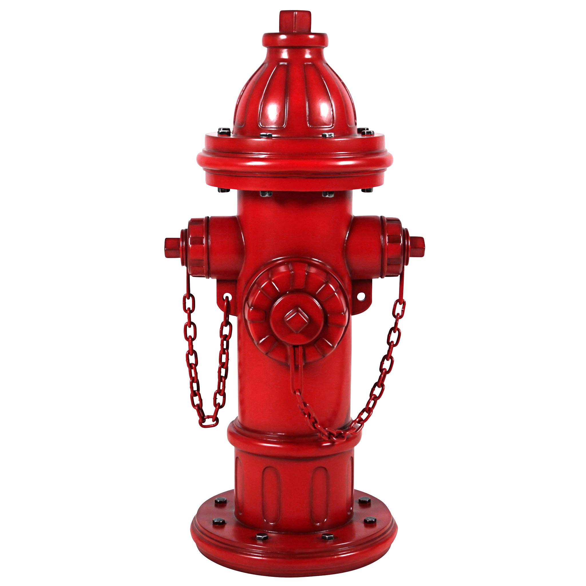 Design Toscano Grande Dogs 2nd Best Friend Fire Hydrant - Outdoor Garden Decor for Dog Lovers