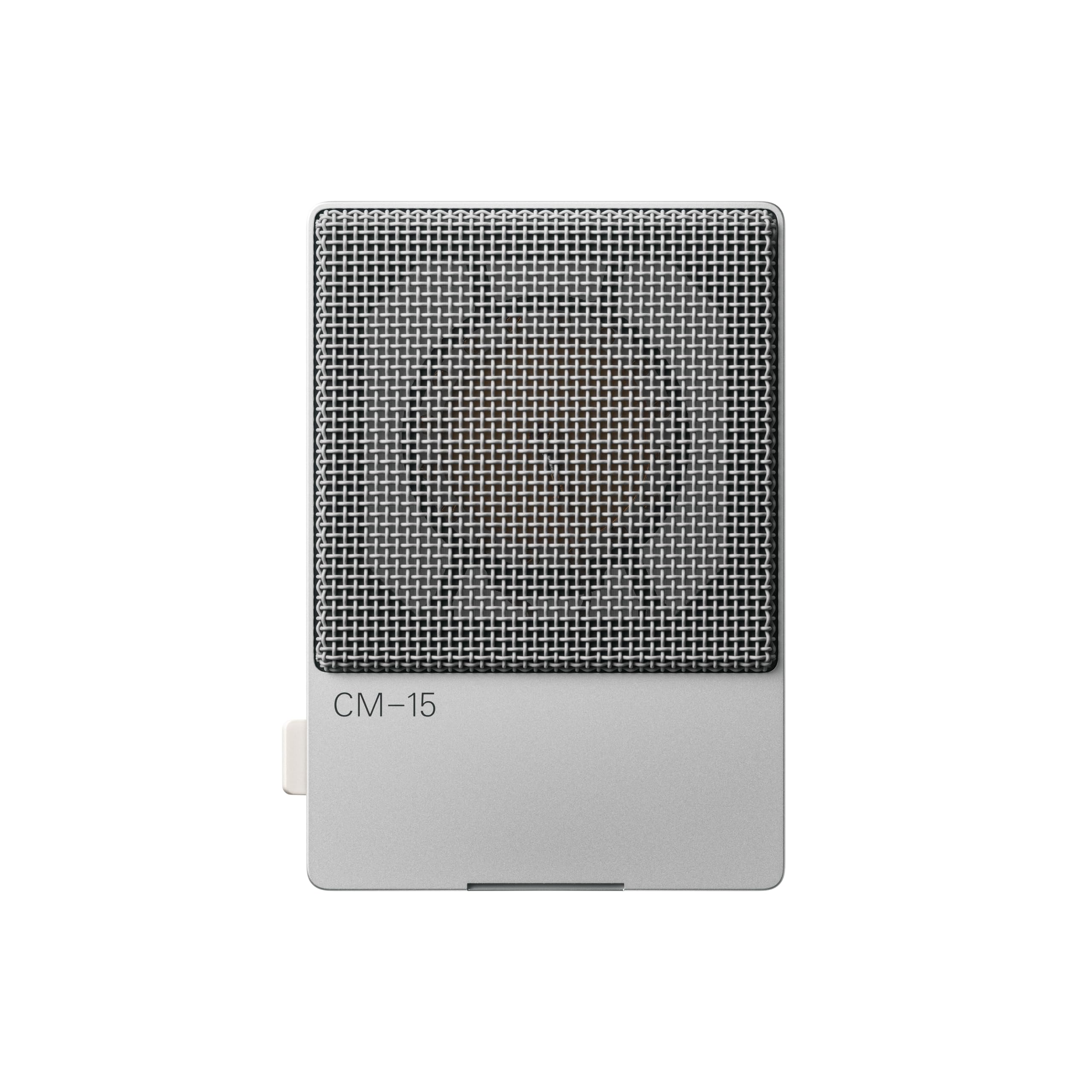 Teenage Engineering CM-15 USB-C Condenser Microphone - Portable Studio Mic with 48V Phantom Power, 3.5mm Line Out, 10-Hour Battery & Gain Control | Perfect for Podcasting, Voiceovers & Mobile Recording