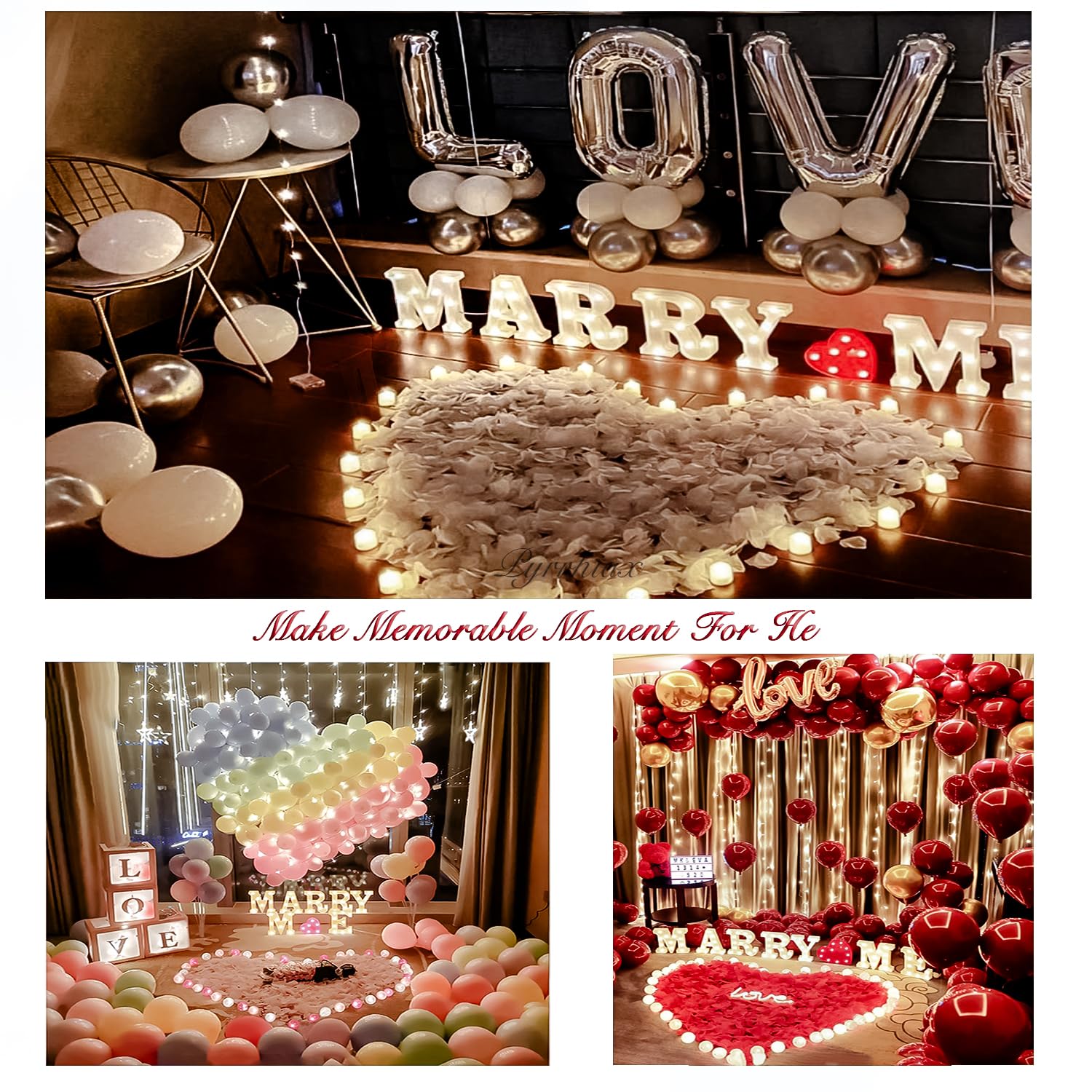 1000Pcs Artificial Silk Rose Petals - Realistic Fake Red Flower Petals for Wedding Decorations, Romantic Proposals, Anniversary Parties & Home Decor | Perfect for Table Scatters, Aisle Walkways & Photo Backdrops