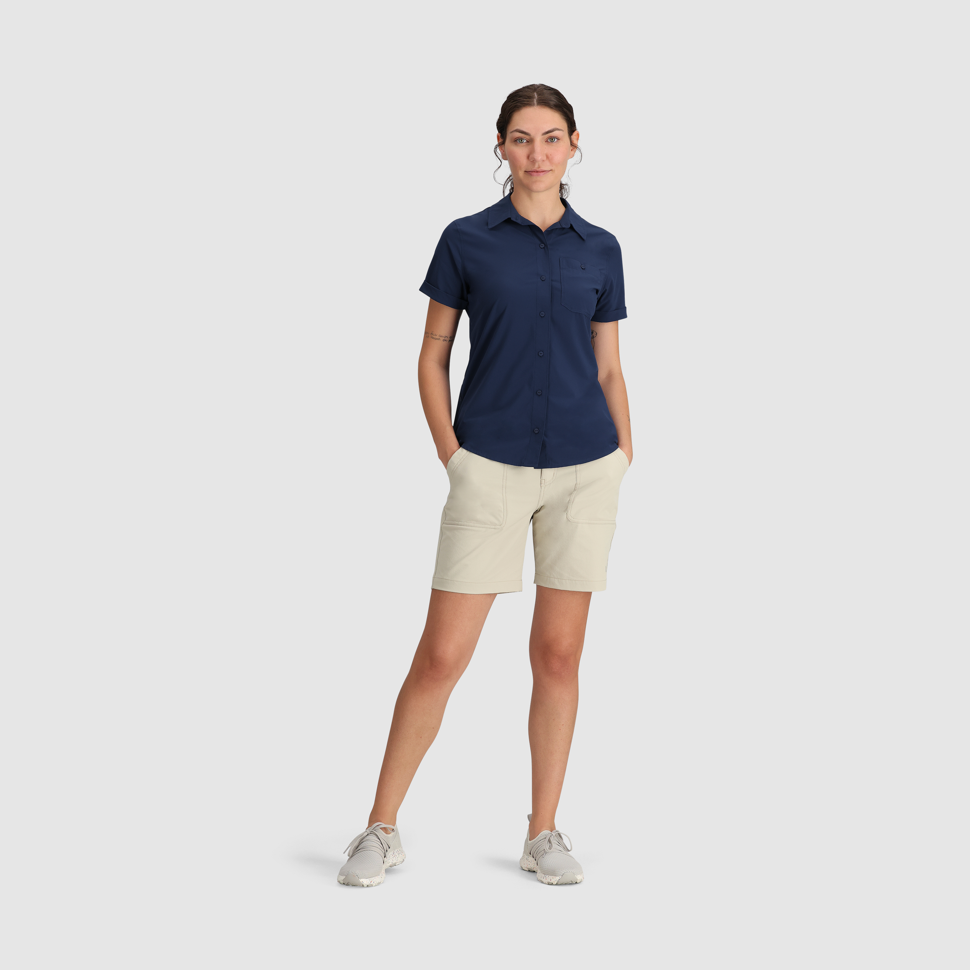 Women's Astroman UPF 50+ Sun Protection Short Sleeve Shirt - Lightweight Quick-Dry Outdoor Activewear for Hiking, Beach & Summer Travel
