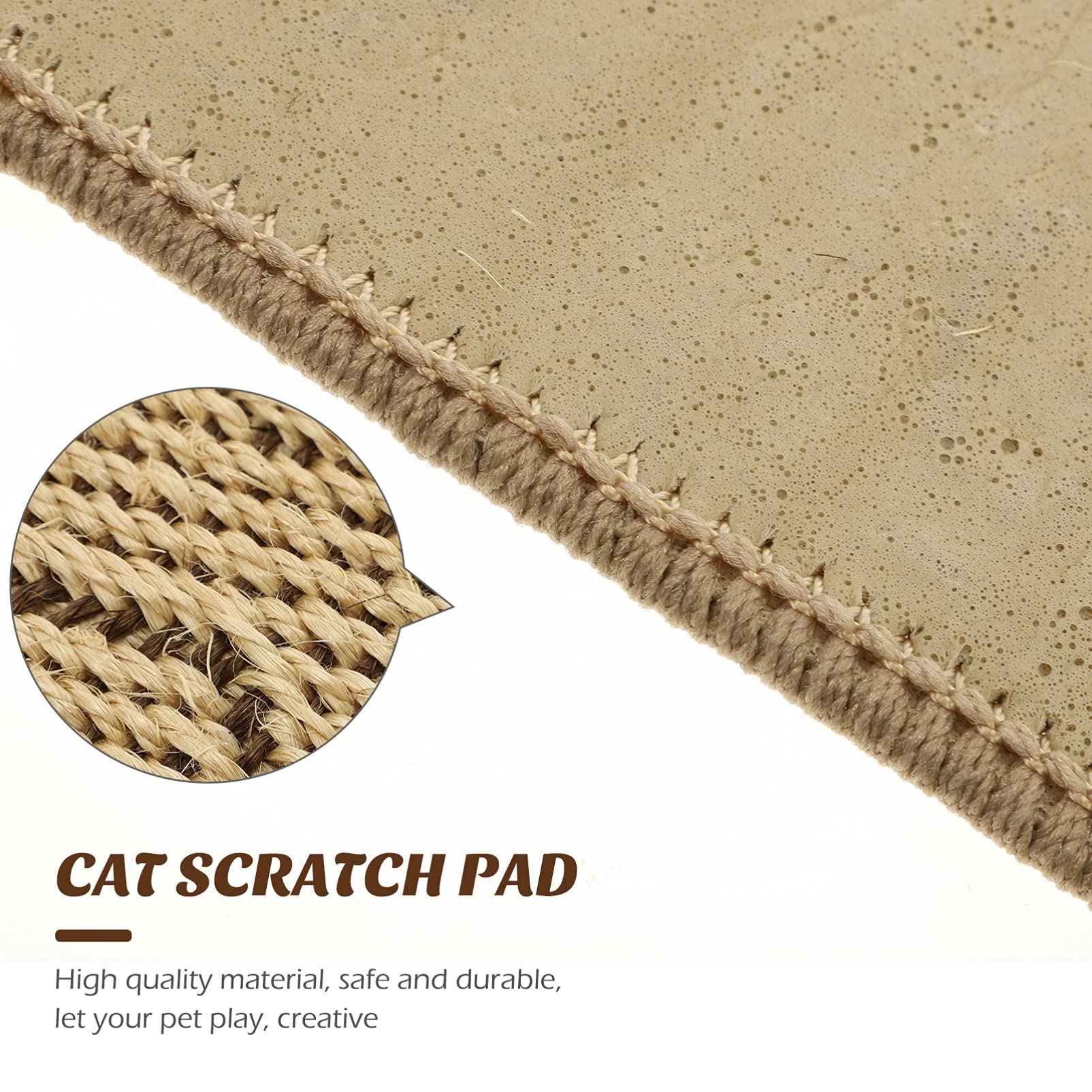 Balacoo Sisal Cat Scratching Mat - Durable Floor & Couch Protector for Cats, Sofa Scratch Pad Replacement, Cat Rug & Claw Cover - Perfect for Living Room, Bedroom, and Furniture Protection
