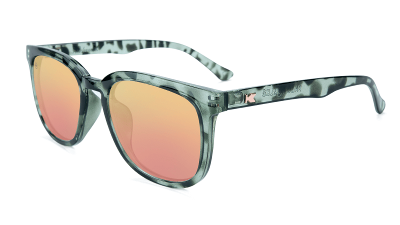 Paso Robles Slate Tortoise Shell & Rose Gold Sunglasses - Stylish UV Protection for Outdoor Activities & Fashion