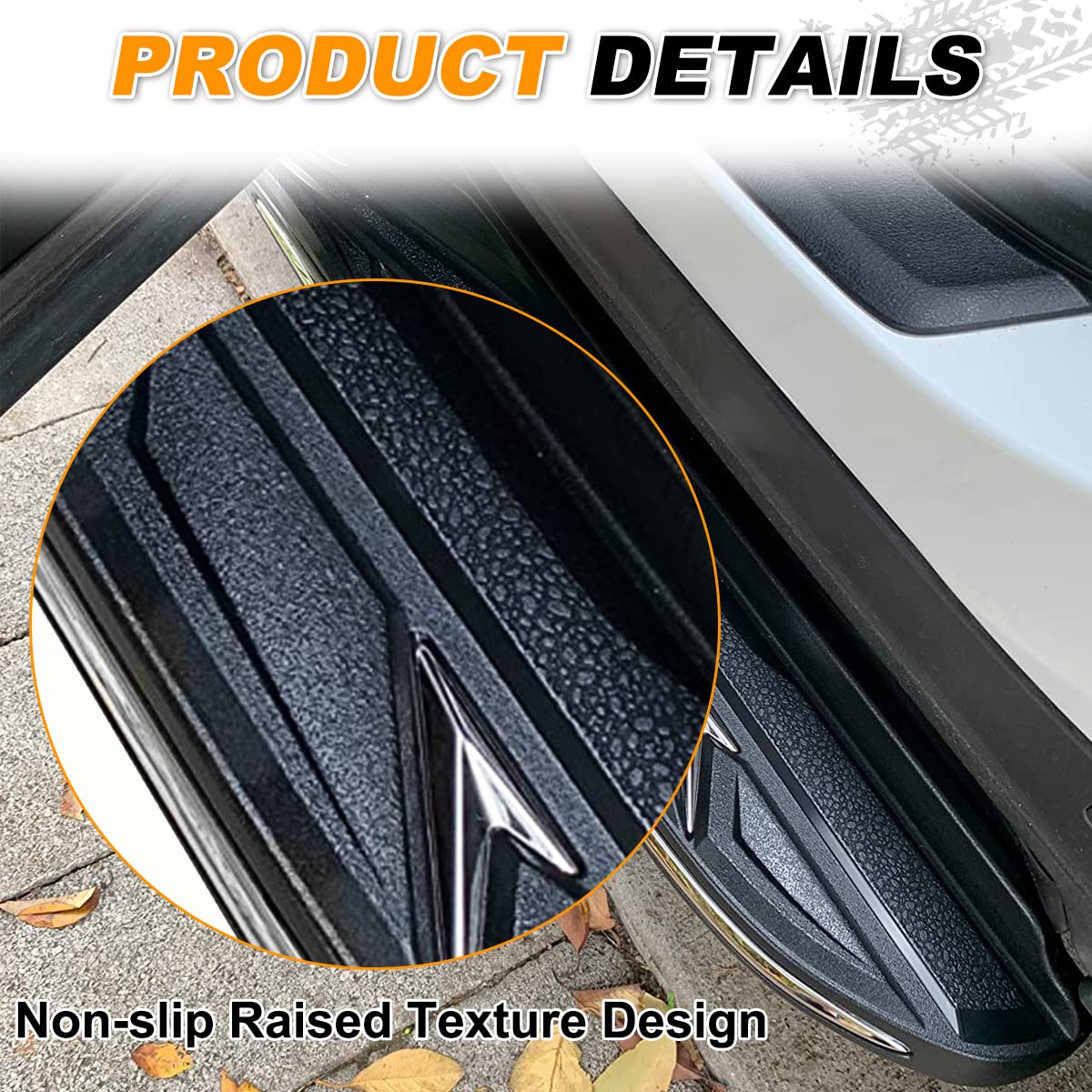 Snailfly Running Boards Side Step Compatible with Lexus RX350 RX350L RX450h RX450hL 2016-2022 - Durable Aluminum Alloy Nerf Bars for Off-Road & Daily Driving Protection