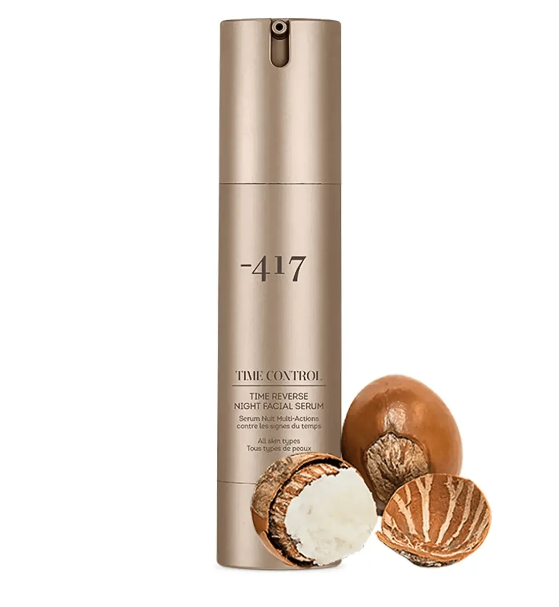 Minus 417 Time Reverse Night Facial Serum - Anti-Aging, Wrinkle Repair & Skin Rejuvenation for Women - Perfect for Nighttime Skincare Routine & Hydration Boost
